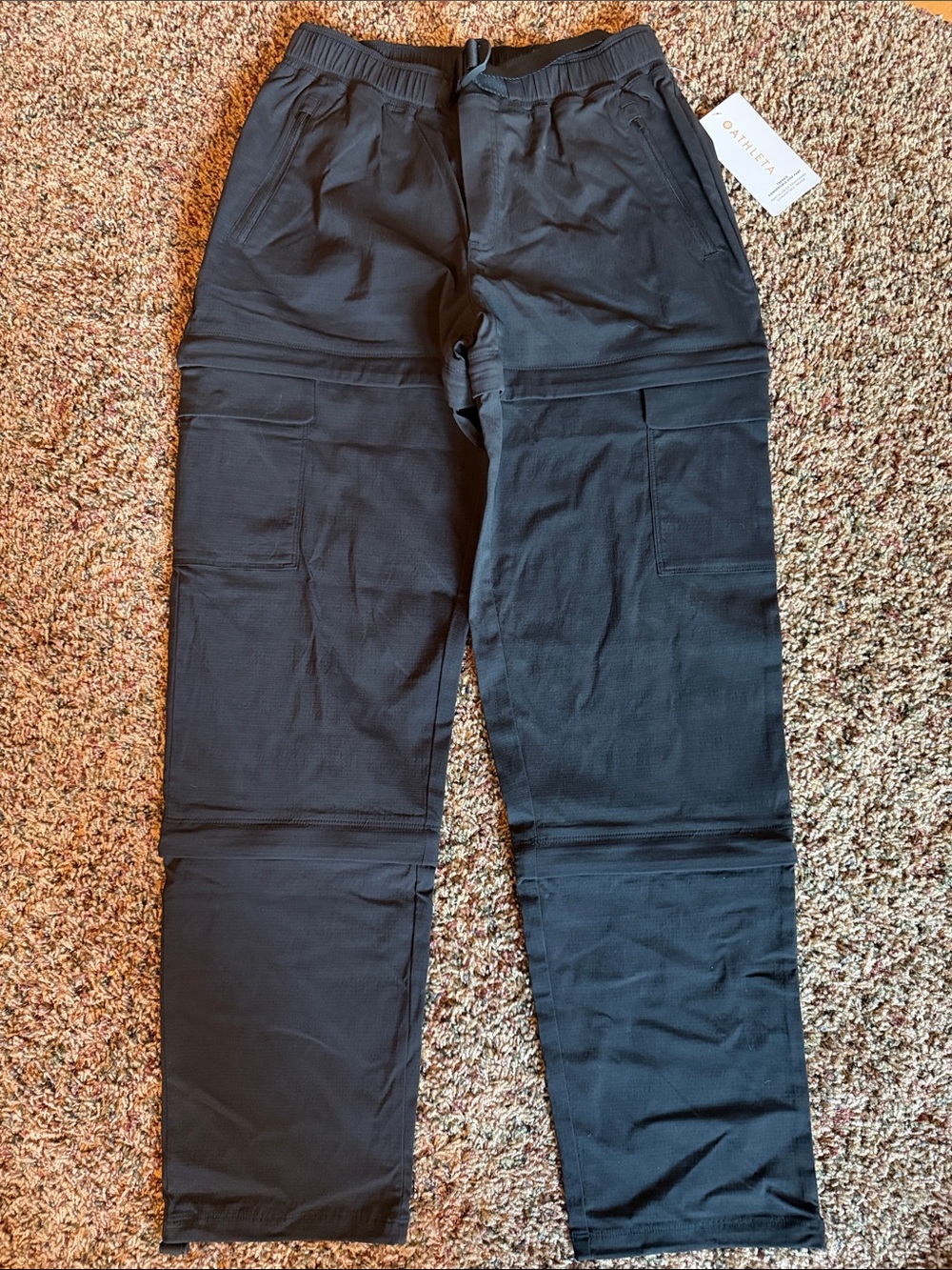 Athleta Black Women's Convertible Hike Pants